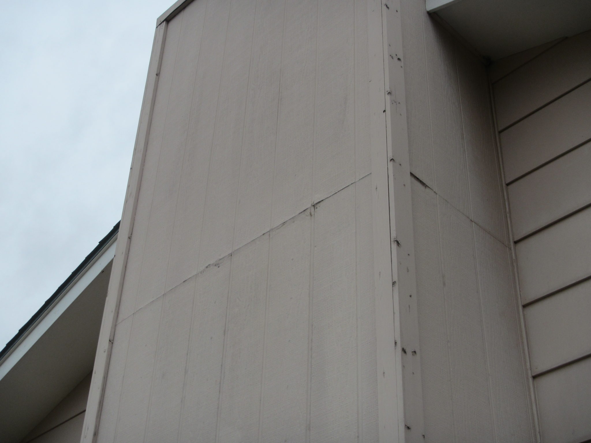 Flashing Between Siding Home Standards Inspection Services